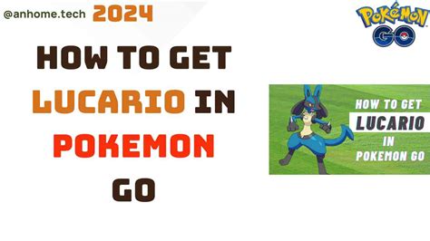 how to get lucario in pokemon go.